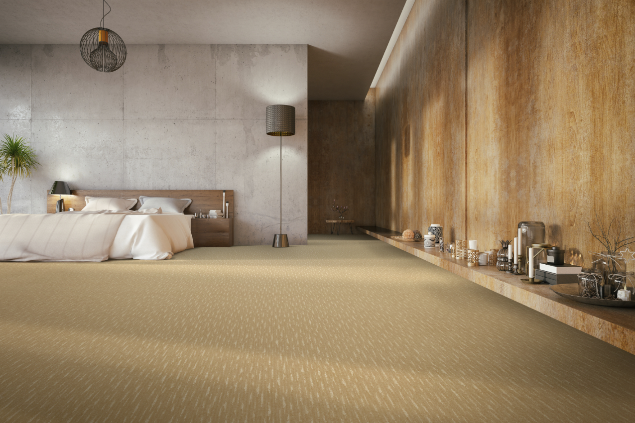 Lano Living Colours 3 Lagoon Amber 340 Teppichboden Raumbild